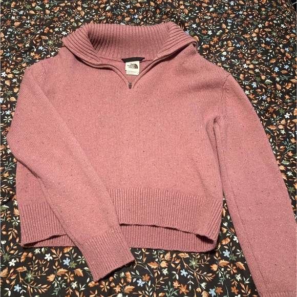 The North Face Sweaters - The North Face Women's crop 1/4 zip